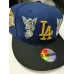 Gorra New Era 9FORTY LA Ángel Bordado Azul/Negro Ajustable