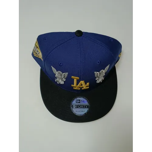 Gorra New Era 9FORTY LA Ángel Bordado Azul/Negro Ajustable