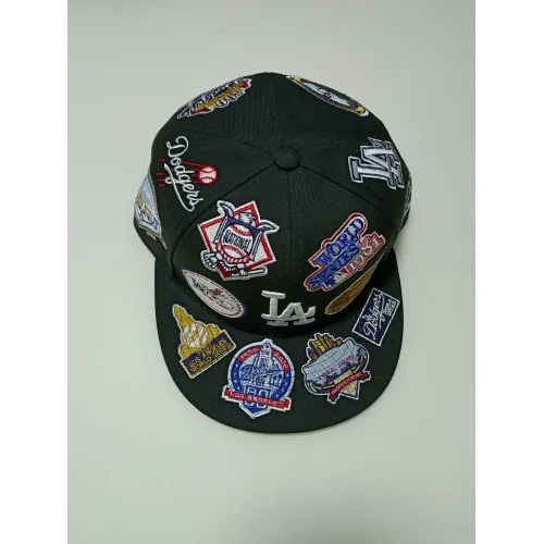 Gorra New Era 59FIFTY Los Angeles Dodgers Multi-Parche Fitted Talla 7 3/8