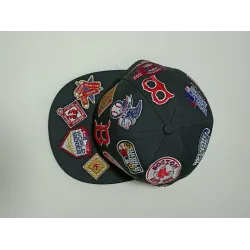 Gorra New Era 59FIFTY Boston Red Sox Multi-Parche Negra Fitted Talla 7 3/8