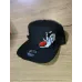 Gorra Snapback Negra con Diseño de Gato Animado Blanco y Negro Gorra Snapback Negra con Diseño de Gato Animado Blanco y Negro